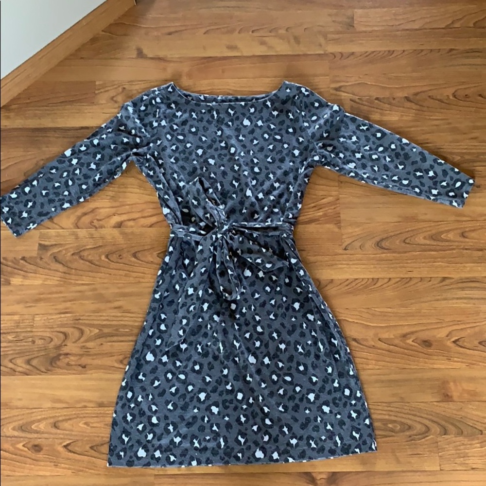 Loft dress with belt